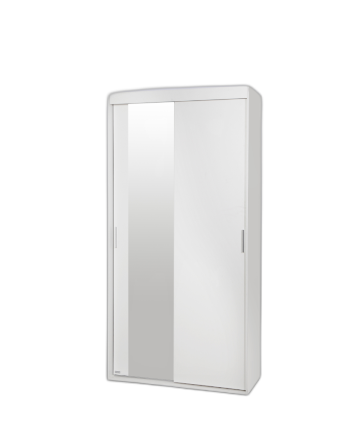 Szafa dwudrzwiowa z lustrem